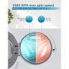 Black+Decker All-In-One Washer-Dryer Combo, 2.7 Cu. Ft., White - BCW27MW