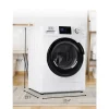 Black+Decker All-In-One Washer-Dryer Combo, 2.7 Cu. Ft., White - BCW27MW