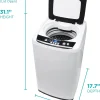 BLACK+DECKER Portable Washing Machine, 0.9 Cu. Ft., 5 Wash Cycles