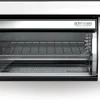 BLACK DECKER SpaceMaker Under Counter Toaster Oven, Digital Controls, Black/Stainless Steel, Fits 9 in Pizza Or 4 Slices