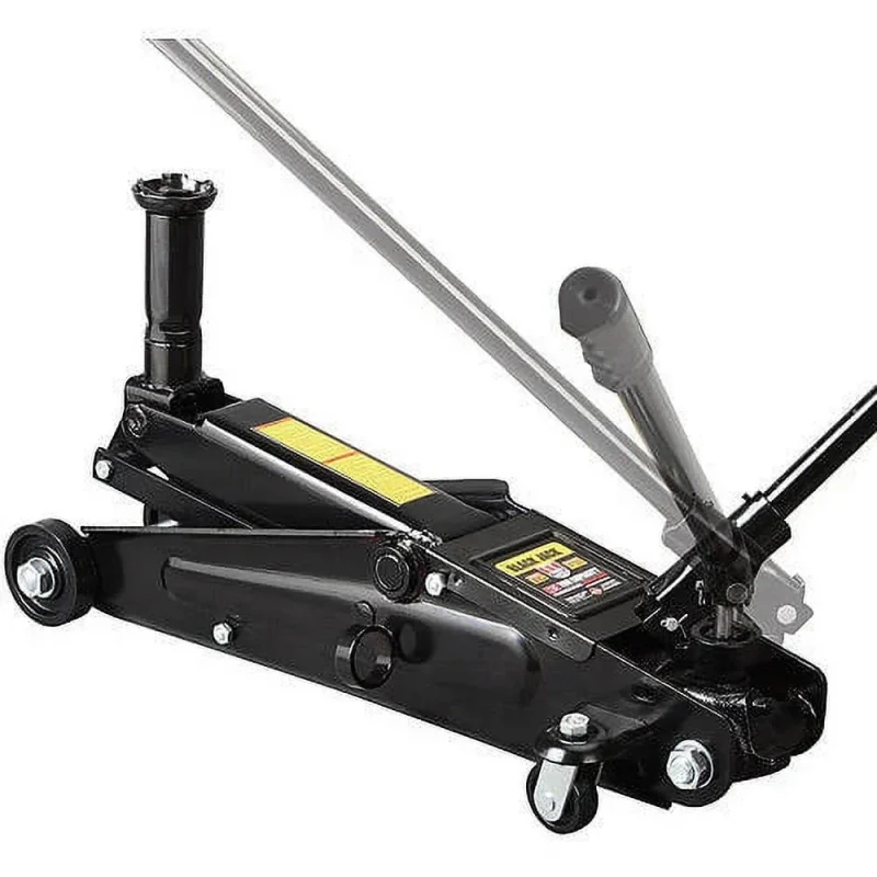 Black Jack 3 Ton SUV Floor Jack With SUV Adapter Saddle, Black - T83006W