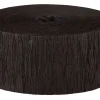 Black Paper Party Streamer, 150', by Way To Celebrate