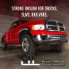 Black Widow Plastic Car Service Ramps, 6.25in Lift, 12in W, Pack Of 2, 10,000 lbs Capacity Per Pair - PSR295