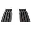Black Widow Plastic Car Service Ramps, 6.25in Lift, 12in W, Pack Of 2, 10,000 lbs Capacity Per Pair - PSR295