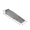 Black Widow Plastic Service Ramps, 47in x 11in x 8in, 10,000 lb. Per Pair Capacity