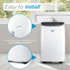 BLACK+DECKER Portable Air Conditioner, 8000 BTU, Up To 350 Sq. Ft.