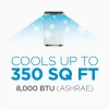 BLACK+DECKER Portable Air Conditioner, 8000 BTU, Up To 350 Sq. Ft.