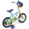 Bluey 12-Inch Kids' BMX Bike With Steel Frame, Coaster Brake, Training Wheels And Plush Carry Bag - Ages 3-5