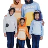 Bluey Toddler Boy or Girl Cosplay Fleece Hooded Sweatshirt Blue