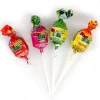 Bon Bon Bum Assorted Flavors Candy Lollipops, 1 Pound Bulk Candy (Approx. 22 pcs.), Individually Wrapped Lollipops with