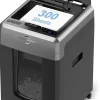 BONSEN Auto Feed Micro-Cut Paper Shredder, 300-Sheet, 60 Min, P-4, 8.1 Gallons, Black