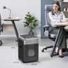 BONSEN Auto Feed Micro-Cut Paper Shredder, 300-Sheet, 60 Min, P-4, 8.1 Gallons, Black