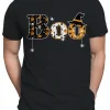 Boo In Halloween T-Shirt Men -Smartprints Designs, Male Large
