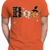 Boo In Halloween T-Shirt Men -Smartprints Designs, Male Large
