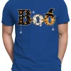 Boo In Halloween T-Shirt Men -Smartprints Designs, Male Large