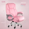 Bossin Big & Tall Executive Office Chair, 500-lb Capacity, PU Leather - Adjustable Lumbar Support