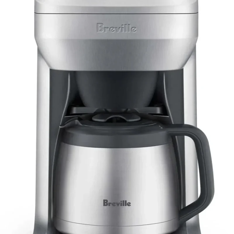 Breville Grind Control Coffee Maker With Grinder, Thermal Carafe, Brushed Stainless Steel - BDC650BSS
