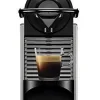 Breville Nespresso Pixie Compact Espresso Machine - Titanium Finish