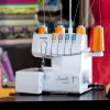 Brother 3/4 Thread Serger Overlock Machine, 1300 Stitches Per Minute - 1034D