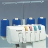 Brother 3/4 Thread Serger Overlock Machine, 1300 Stitches Per Minute - 1034D