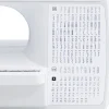 Brother Computerized Sewing And Quilting Machine, 165 Built-In Stitches, LCD Display, White, 20x12x17 - XR9550