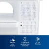 Brother Computerized Sewing And Quilting Machine, 165 Built-In Stitches, LCD Display, White, 20x12x17 - XR9550