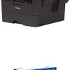Brother Monochrome 4-In-1 Laser Printer, 32 Pages Per Minute, Wi-Fi And Ethernet - MFC-L2835DW