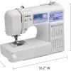 Brother Sewing And Quilting Machine, 185 Built-In Stitches, LCD Display - HC1850