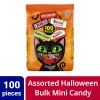 Butterfinger, CRUNCH, 100 Grand, Kinder Bueno, Kinder Chocolate, Minis Assorted Halloween Candy Bag, 100 Count, 32.2 oz