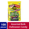 Butterfinger, CRUNCH, Baby Ruth & 100 Grand Halloween Candy Bulk, 100 count