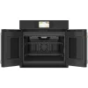 Cafe 30 Inch Matte Black Single Convection Smart Electric Wall Oven - CTS90FP3ND1