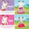Calico Critters Red Roof Country Home Dollhouse Playset With Figures, Furniture And Accessories