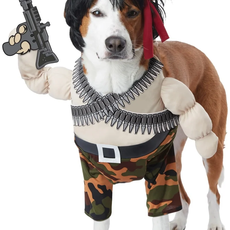 California Costumes Action Hero Dog Costume | X-Small Unisex