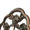 Camellia Cast Aluminum 3-Piece Bistro Set With Table And 2 Chairs - Antique Bronze