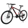 CamPingSurvivals 26 in Lightweight Explorer Mountain Bike, 21-Speed, Red/Black