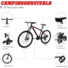 CamPingSurvivals 26 in Lightweight Explorer Mountain Bike, 21-Speed, Red/Black