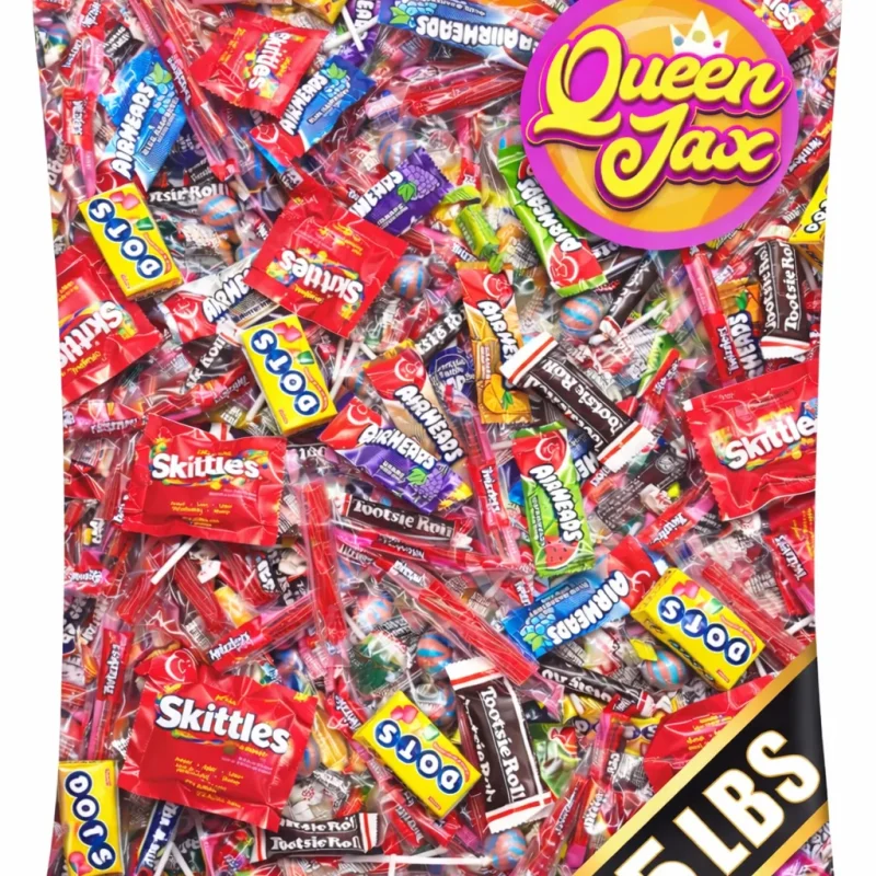 Candy Variety Pack - Assorted Candy Party Mix - 15 LB Bag - Halloween Candy - Bulk Candy Individually Wrapped - Candy Bu