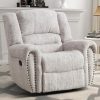 CANMOV Manual Recliner Chair, Nut Brown