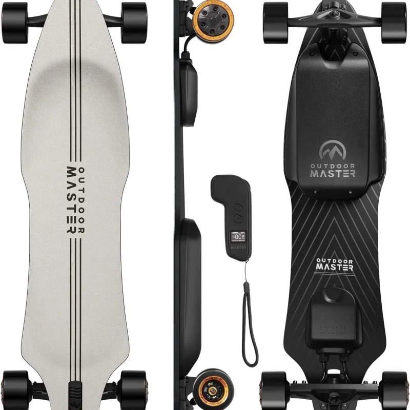 Caribou Electric Skateboard With Dual 1000W Motors, 32 MPH, 26 Mile Range