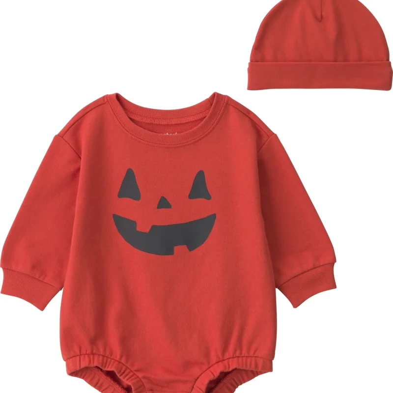 Carter's Child of Mine Baby Halloween Bubble Bodysuit and Hat Set, 2-Piece, Sizes 0/3-24 Months