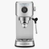CASABREWS Espresso Machine With 20-Bar Pressure, 34 oz Water Tank, Milk Frother, Silver - 5418Basic