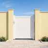 Casanoov Aluminium Folding Driveway Gate 4m x 160cm Grey - KIT-000024