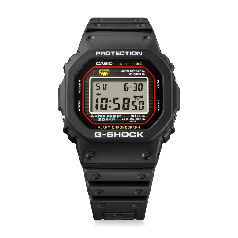 Casio G Shock Revival Digital Watch, 42.3mm, 13.1mm, 184 mm Strap, Stainless Steel