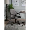 Casual Dining Cushion Swivel-and-Tilt Rolling Caster Chair, 38 Inches H x 24 Inches W x 22 Inches D