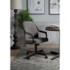 Casual Dining Cushion Swivel-and-Tilt Rolling Caster Chair, 38 Inches H x 24 Inches W x 22 Inches D