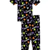 Character Toddler Halloween Short Sleeve Top and Pant Pajama Set, 2-Piece, Sizes 12M-5T