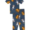 Character Toddler Halloween Short Sleeve Top and Pant Pajama Set, 2-Piece, Sizes 12M-5T