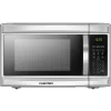 Chefman Countertop Microwave Oven, 0.9 Cu Ft, 900 Watts, Stainless Steel - CRJ55-SS-9