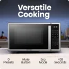 Chefman Countertop Microwave Oven, 0.9 Cu Ft, 900 Watts, Stainless Steel - CRJ55-SS-9