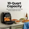 Chefman Digital Air Fryer With Rotisserie, 10 Qt, 17 Presets - CRJ38-10-RDO-V2